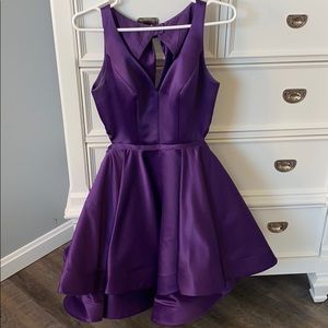 Purple Homecoming Dress